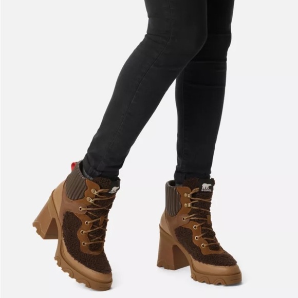 Sorel Women’s Brex Heel Cozy Lace Waterproof Boot Size 9.5 NEW - Picture 13 of 14